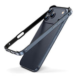 Ốp khung điện thoại silicone kết hợp kim loại chống sốc bốn góc có làm mát, dành cho iPhone 17 Pro Max, dành cho iPhone 17 Pro, dành cho iPhone 17, dành cho iPhone Air