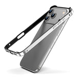 Ốp khung điện thoại silicone kết hợp kim loại chống sốc bốn góc có làm mát, dành cho iPhone 17 Pro Max, dành cho iPhone 17 Pro, dành cho iPhone 17, dành cho iPhone Air