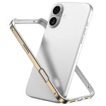 Ốp khung điện thoại silicone kết hợp kim loại chống sốc bốn góc có làm mát, dành cho iPhone 17 Pro Max, dành cho iPhone 17 Pro, dành cho iPhone 17, dành cho iPhone Air