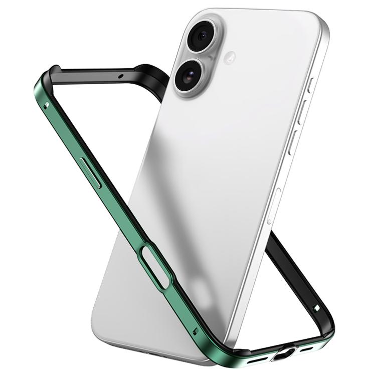 Ốp khung điện thoại silicone kết hợp kim loại chống sốc bốn góc có làm mát, dành cho iPhone 17 Pro Max, dành cho iPhone 17 Pro, dành cho iPhone 17, dành cho iPhone Air