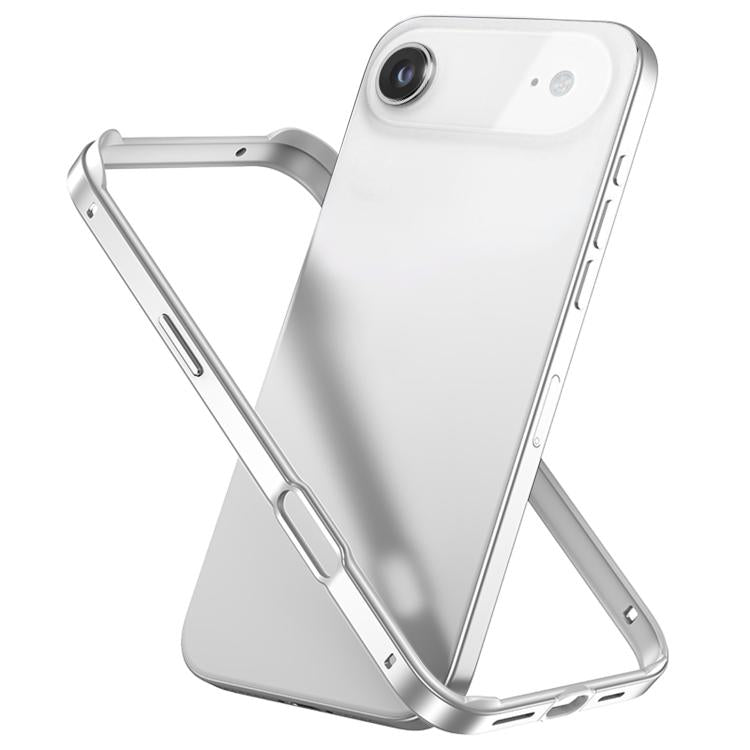 Ốp khung điện thoại silicone kết hợp kim loại chống sốc bốn góc có làm mát, dành cho iPhone 17 Pro Max, dành cho iPhone 17 Pro, dành cho iPhone 17, dành cho iPhone Air