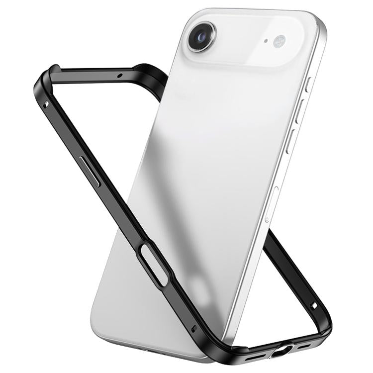 Ốp khung điện thoại silicone kết hợp kim loại chống sốc bốn góc có làm mát, dành cho iPhone 17 Pro Max, dành cho iPhone 17 Pro, dành cho iPhone 17, dành cho iPhone Air