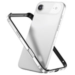 Ốp khung điện thoại silicone kết hợp kim loại chống sốc bốn góc có làm mát, dành cho iPhone 17 Pro Max, dành cho iPhone 17 Pro, dành cho iPhone 17, dành cho iPhone Air