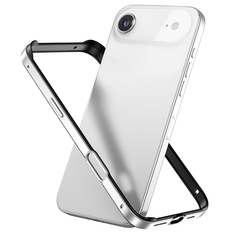 Ốp khung điện thoại silicone kết hợp kim loại chống sốc bốn góc có làm mát, dành cho iPhone 17 Pro Max, dành cho iPhone 17 Pro, dành cho iPhone 17, dành cho iPhone Air
