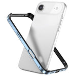 Ốp khung điện thoại silicone kết hợp kim loại chống sốc bốn góc có làm mát, dành cho iPhone 17 Pro Max, dành cho iPhone 17 Pro, dành cho iPhone 17, dành cho iPhone Air
