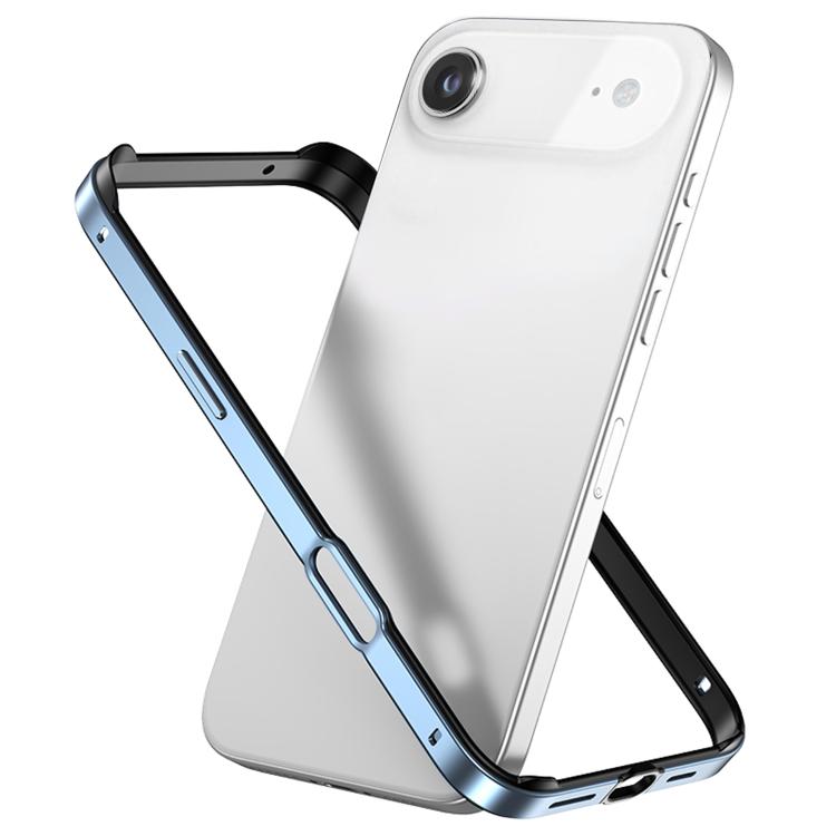 Ốp khung điện thoại silicone kết hợp kim loại chống sốc bốn góc có làm mát, dành cho iPhone 17 Pro Max, dành cho iPhone 17 Pro, dành cho iPhone 17, dành cho iPhone Air