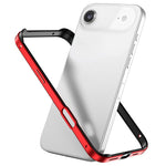 Ốp khung điện thoại silicone kết hợp kim loại chống sốc bốn góc có làm mát, dành cho iPhone 17 Pro Max, dành cho iPhone 17 Pro, dành cho iPhone 17, dành cho iPhone Air