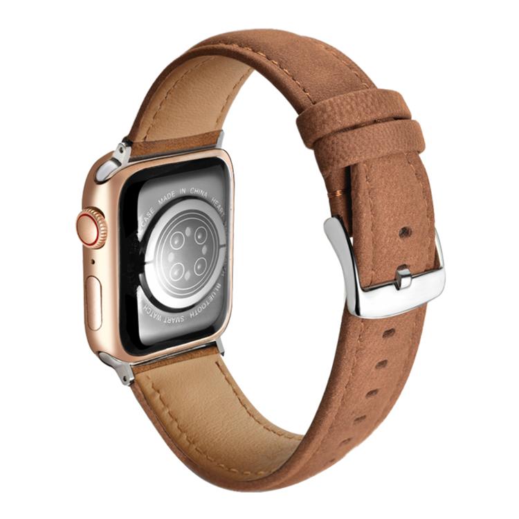 Dây đồng hồ da thật lộn hai mặt, Dành cho Apple Watch 46mm / 49mm / 45mm / 44mm, Dành cho Apple Watch 42mm / 41mm / 40mm / 38mm