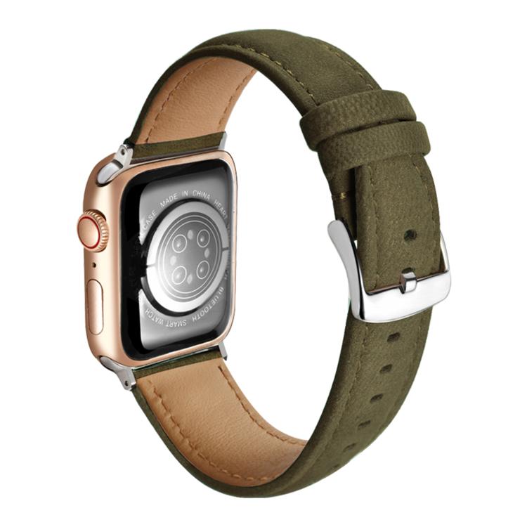 Dây đồng hồ da thật lộn hai mặt, Dành cho Apple Watch 46mm / 49mm / 45mm / 44mm, Dành cho Apple Watch 42mm / 41mm / 40mm / 38mm
