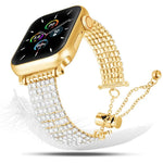 Dây đồng hồ kim loại đính kim cương sang trọng khóa móc, Dành cho Apple Watch 46mm / 49mm / 45mm / 44mm, Dành cho Apple Watch 42mm / 41mm / 40mm / 38mm