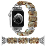 Dây đồng hồ vòng tay gốm đá hoàng gia, Dành cho Apple Watch 46mm / 49mm / 45mm / 44mm, Dành cho Apple Watch 42mm / 41mm / 40mm / 38mm