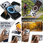 Ốp điện thoại Suteni G6 họa tiết da ngựa điên mạ điện xoay 360 kèm giá đỡ nam châm, Dành cho iPhone 13 Pro Max, Dành cho iPhone 13 Pro