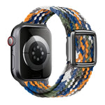 Dây đồng hồ nylon dệt khóa nam châm kiểu hiện đại, cho Apple Watch 46mm / 49mm / 45mm / 44mm, cho Apple Watch 42mm / 41mm / 40mm / 38mm