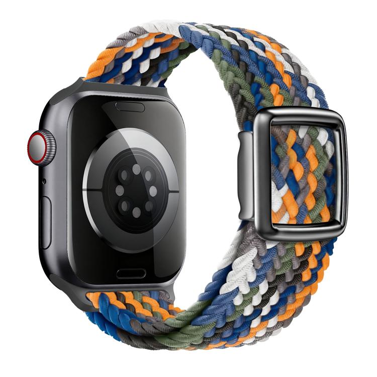 Dây đồng hồ nylon dệt khóa nam châm kiểu hiện đại, cho Apple Watch 46mm / 49mm / 45mm / 44mm, cho Apple Watch 42mm / 41mm / 40mm / 38mm