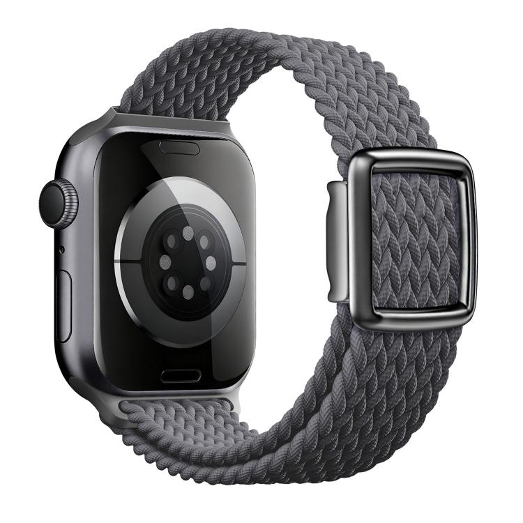 Dây đồng hồ nylon dệt khóa nam châm kiểu hiện đại, cho Apple Watch 46mm / 49mm / 45mm / 44mm, cho Apple Watch 42mm / 41mm / 40mm / 38mm