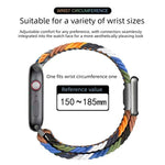 Dây đồng hồ nylon dệt khóa nam châm kiểu hiện đại, cho Apple Watch 46mm / 49mm / 45mm / 44mm, cho Apple Watch 42mm / 41mm / 40mm / 38mm