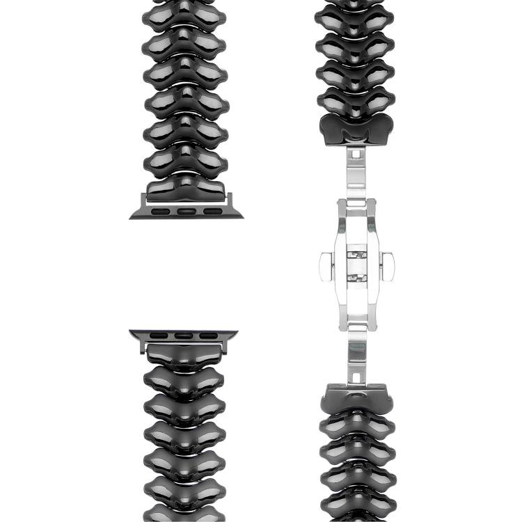 Dây đồng hồ hợp kim kẽm khóa bướm Dragon Spine, dành cho Apple Watch 46mm / 49mm / 45mm / 44mm, dành cho Apple Watch 42mm / 41mm / 40mm / 38mm