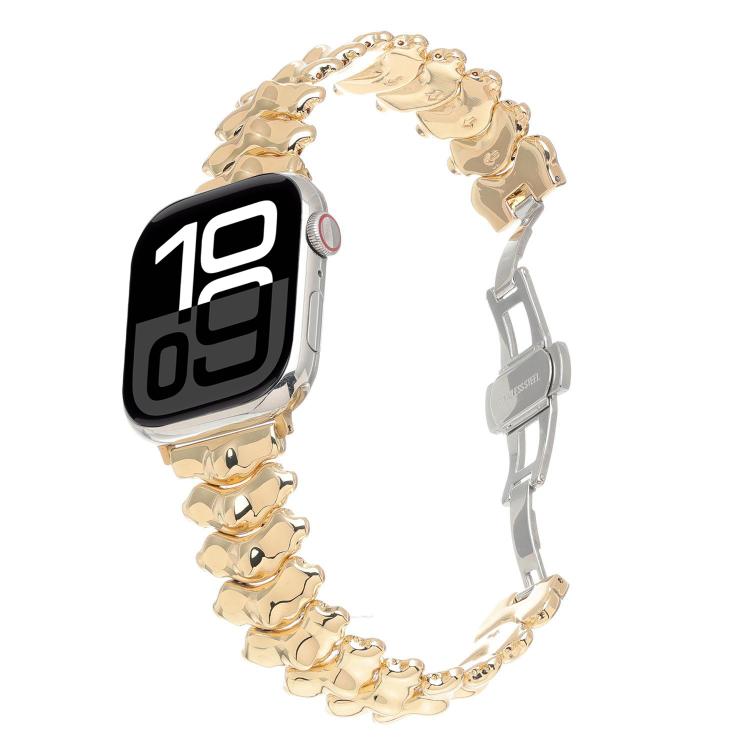 Dây đồng hồ hợp kim kẽm khóa bướm Dragon Spine, dành cho Apple Watch 46mm / 49mm / 45mm / 44mm, dành cho Apple Watch 42mm / 41mm / 40mm / 38mm