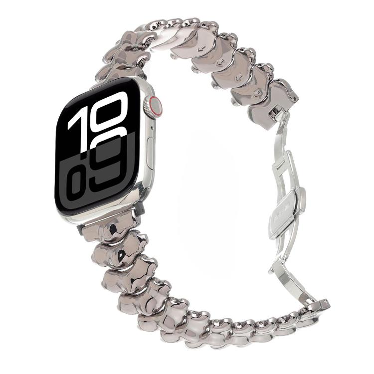 Dây đồng hồ hợp kim kẽm khóa bướm Dragon Spine, dành cho Apple Watch 46mm / 49mm / 45mm / 44mm, dành cho Apple Watch 42mm / 41mm / 40mm / 38mm