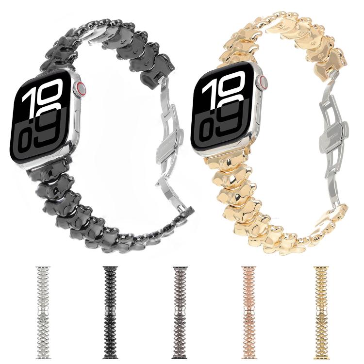 Dây đồng hồ hợp kim kẽm khóa bướm Dragon Spine, dành cho Apple Watch 46mm / 49mm / 45mm / 44mm, dành cho Apple Watch 42mm / 41mm / 40mm / 38mm