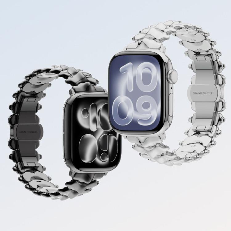 Dây đồng hồ hợp kim kẽm khóa bướm Dragon Spine, dành cho Apple Watch 46mm / 49mm / 45mm / 44mm, dành cho Apple Watch 42mm / 41mm / 40mm / 38mm