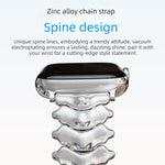 Dây đồng hồ hợp kim kẽm khóa bướm Dragon Spine, dành cho Apple Watch 46mm / 49mm / 45mm / 44mm, dành cho Apple Watch 42mm / 41mm / 40mm / 38mm