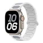 Dây đồng hồ silicone từ tính hình bầu dục, dành cho Apple Watch 46mm / 49mm / 45mm / 44mm, dành cho Apple Watch 42mm / 41mm / 40mm / 38mm