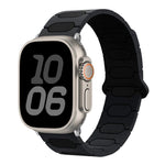 Dây đồng hồ silicone từ tính hình bầu dục, dành cho Apple Watch 46mm / 49mm / 45mm / 44mm, dành cho Apple Watch 42mm / 41mm / 40mm / 38mm