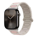 Dây đồng hồ silicone từ tính hình bầu dục, dành cho Apple Watch 46mm / 49mm / 45mm / 44mm, dành cho Apple Watch 42mm / 41mm / 40mm / 38mm