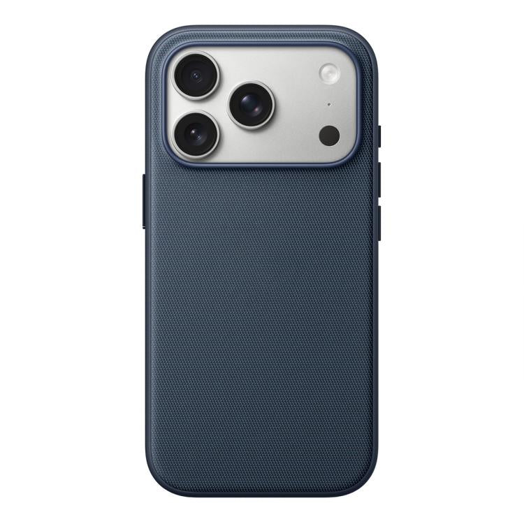 Official Tech Fabric Texture Side-Stick TPU Magnetic Phone Case, No AI Camera Button, For iPhone 17 Pro Max, For iPhone 17 Pro, For iPhone 17, For iPhone Air, For iPhone 16 Pro Max, For iPhone 16 Pro, For iPhone 16, For iPhone 15 Pro Max