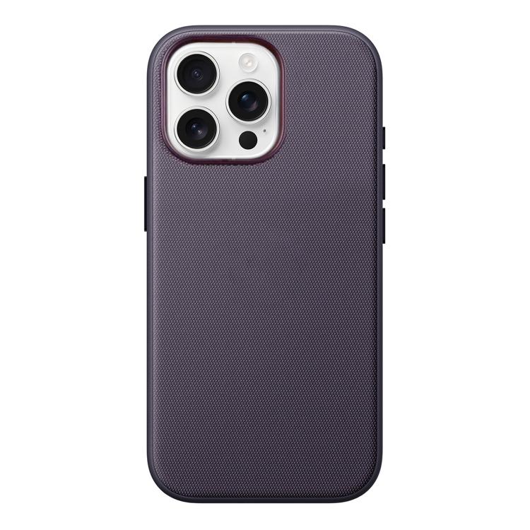 Official Tech Fabric Texture Side-Stick TPU Magnetic Phone Case, No AI Camera Button, For iPhone 17 Pro Max, For iPhone 17 Pro, For iPhone 17, For iPhone Air, For iPhone 16 Pro Max, For iPhone 16 Pro, For iPhone 16, For iPhone 15 Pro Max