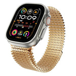 Molecular Arrangement Magnetic Stainless Steel Watch Band, For Apple Watch 46mm / 49mm / 45mm / 44mm, For Apple Watch 42mm / 41mm / 40mm / 38mm