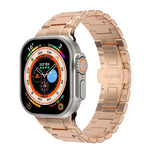 Dây đồng hồ kim loại khóa bướm kiểu cơ khí, dành cho Apple Watch 46mm / 49mm / 45mm / 44mm, dành cho Apple Watch 42mm / 41mm / 40mm / 38mm