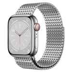 Dây đồng hồ Milanese từ tính kiểu xích ghim, dành cho Apple Watch 46mm / 49mm / 45mm / 44mm, dành cho Apple Watch 42mm / 41mm / 40mm / 38mm