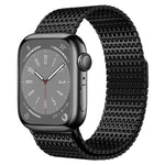 Dây đồng hồ Milanese từ tính kiểu xích ghim, dành cho Apple Watch 46mm / 49mm / 45mm / 44mm, dành cho Apple Watch 42mm / 41mm / 40mm / 38mm