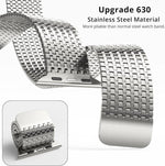 Dây đồng hồ Milanese từ tính kiểu xích ghim, dành cho Apple Watch 46mm / 49mm / 45mm / 44mm, dành cho Apple Watch 42mm / 41mm / 40mm / 38mm