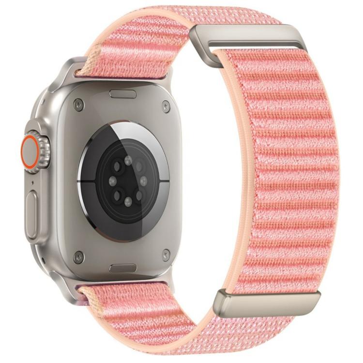 Dây đồng hồ nylon hai đoạn họa tiết núi móc và vòng dán, dành cho Apple Watch 46mm / 49mm / 45mm / 44mm, dành cho Apple Watch 42mm / 41mm / 40mm / 38mm