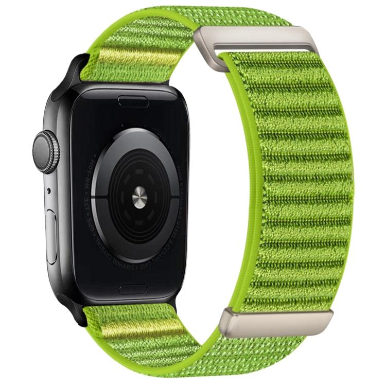 Dây đồng hồ nylon hai đoạn họa tiết núi móc và vòng dán, dành cho Apple Watch 46mm / 49mm / 45mm / 44mm, dành cho Apple Watch 42mm / 41mm / 40mm / 38mm