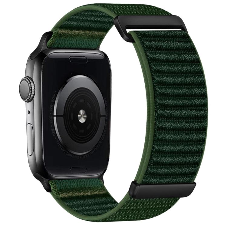 Dây đồng hồ nylon hai đoạn họa tiết núi móc và vòng dán, dành cho Apple Watch 46mm / 49mm / 45mm / 44mm, dành cho Apple Watch 42mm / 41mm / 40mm / 38mm