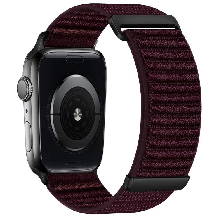 Dây đồng hồ nylon hai đoạn họa tiết núi móc và vòng dán, dành cho Apple Watch 46mm / 49mm / 45mm / 44mm, dành cho Apple Watch 42mm / 41mm / 40mm / 38mm