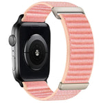 Dây đồng hồ nylon hai đoạn họa tiết núi móc và vòng dán, dành cho Apple Watch 46mm / 49mm / 45mm / 44mm, dành cho Apple Watch 42mm / 41mm / 40mm / 38mm