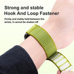 Dây đồng hồ nylon hai đoạn họa tiết núi móc và vòng dán, dành cho Apple Watch 46mm / 49mm / 45mm / 44mm, dành cho Apple Watch 42mm / 41mm / 40mm / 38mm