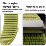 Dây đồng hồ nylon hai đoạn họa tiết núi móc và vòng dán, dành cho Apple Watch 46mm / 49mm / 45mm / 44mm, dành cho Apple Watch 42mm / 41mm / 40mm / 38mm