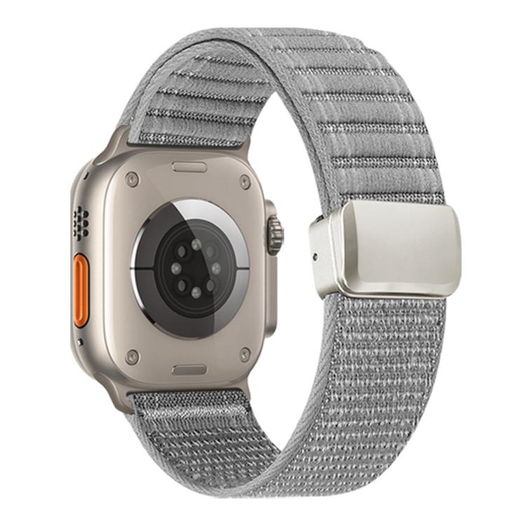 Dây đồng hồ nylon họa tiết sóng khóa nam châm, dành cho Apple Watch 46mm / 49mm / 45mm / 44mm, dành cho Apple Watch 42mm / 41mm / 40mm / 38mm