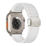 Dây đồng hồ nylon họa tiết sóng khóa nam châm, dành cho Apple Watch 46mm / 49mm / 45mm / 44mm, dành cho Apple Watch 42mm / 41mm / 40mm / 38mm