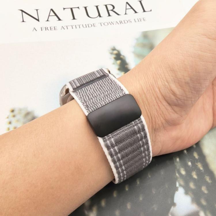 Dây đồng hồ nylon họa tiết sóng khóa nam châm, dành cho Apple Watch 46mm / 49mm / 45mm / 44mm, dành cho Apple Watch 42mm / 41mm / 40mm / 38mm