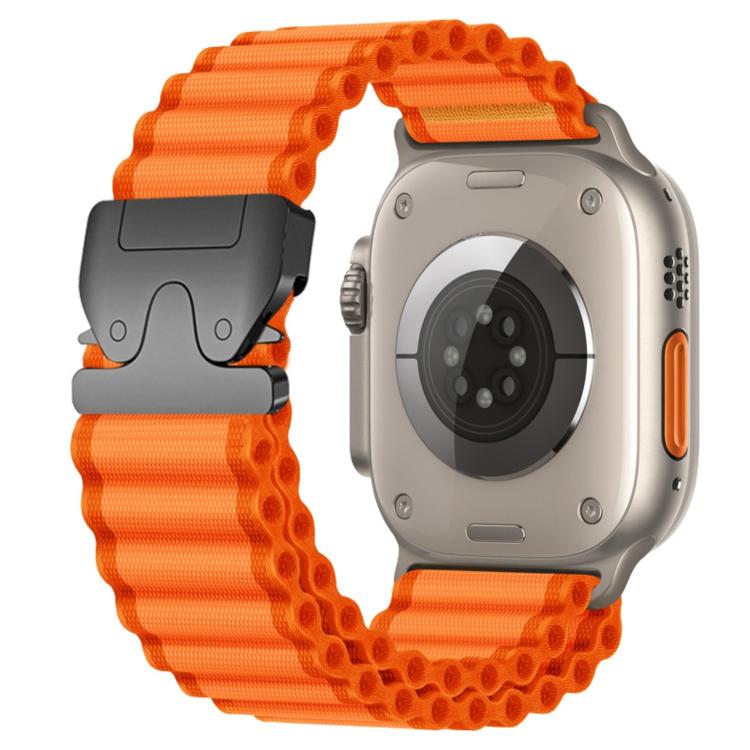 Dây đồng hồ nylon rộng gân nút thắt dù, Dành cho Apple Watch 46mm / 49mm / 45mm / 44mm, Dành cho Apple Watch 42mm / 41mm / 40mm / 38mm
