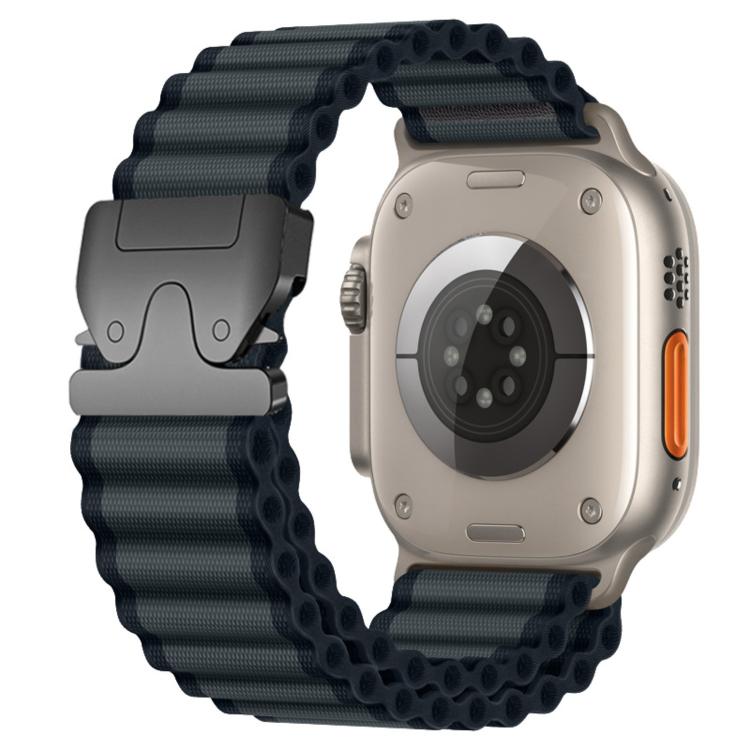 Dây đồng hồ nylon rộng gân nút thắt dù, Dành cho Apple Watch 46mm / 49mm / 45mm / 44mm, Dành cho Apple Watch 42mm / 41mm / 40mm / 38mm