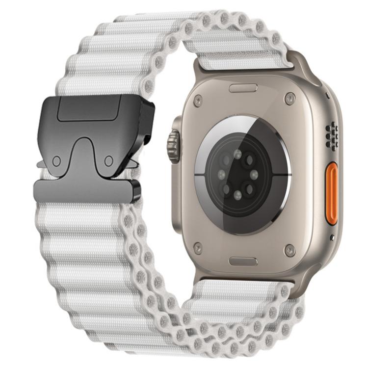 Dây đồng hồ nylon rộng gân nút thắt dù, Dành cho Apple Watch 46mm / 49mm / 45mm / 44mm, Dành cho Apple Watch 42mm / 41mm / 40mm / 38mm
