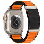 Dây đồng hồ nylon vòng núi cao hai đoạn khóa C, dành cho Apple Watch 46mm / 49mm / 45mm / 44mm, dành cho Apple Watch 42mm / 41mm / 40mm / 38mm